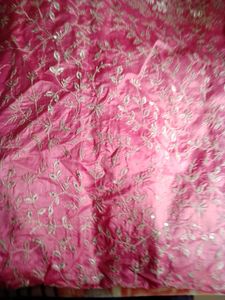 Rose Slik Saree