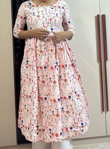 Floral Print Kurta