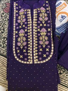 Elegant Embroidered Kurta Set