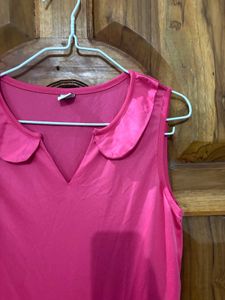 Barbie Pink Collared Dress
