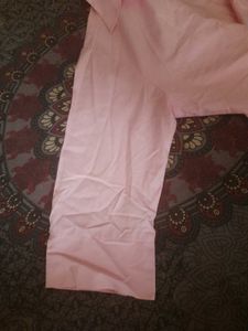 Pink 3/4 Sleeve Blouse