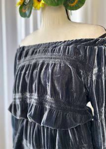 Korean Velvet Top