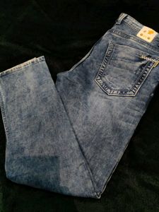 Distressed Denim Jeans