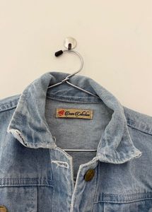Distressed Denim Jacket