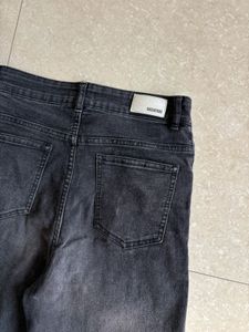 Sassafras charcoal ripped Jeans