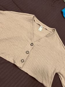 Cute Cropped Cardigan