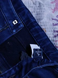 Dark Blue Denim Jeans
