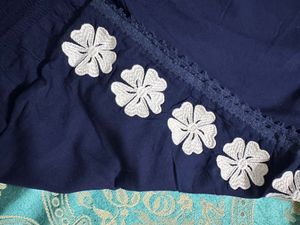 Navy Floral Jumpsuit