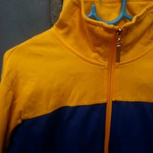 🟡🔵Vintage Two-Tone Track Jacket