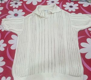 Vintage Knit Polo Shirt