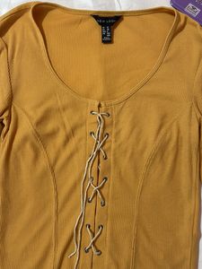 Mustard Yellow Top