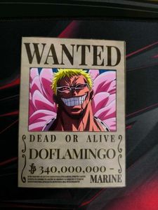 One Piece,  6 Wanted Posters