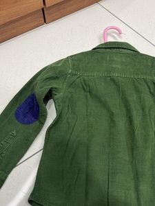 Cute Green Corduroy Shirt 👔