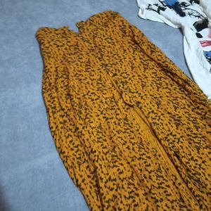 Animal Print Maxi Skirt