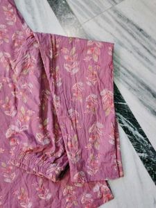 Floral Print Kurta