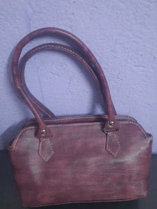 Burgundy Handbag