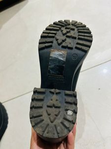 H&amp;M Black Leather Boots