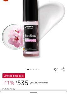 Cherry 🌸 Blossom 🍒🌸 Glow Sunscreen Serum