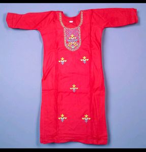 Red Kurti