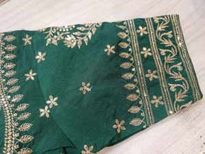 Sabyasachi Embroidered Green Blouse