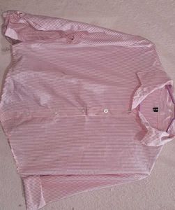 Classic Pink Striped Shirt