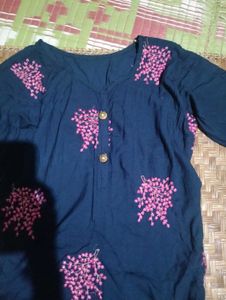 Floral Print Kurta