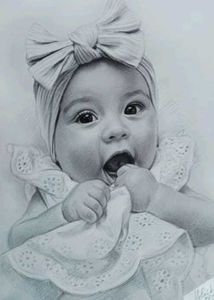 ♡Customised Charcoal Portrait♡