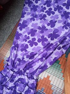 Floral Purple Dress