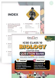 Educart ICSE Class 10 Question Bank 2025