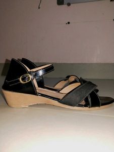Black Ankle Strap Heels