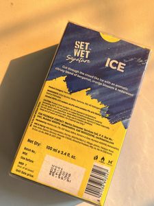 Set Wet signature ICE perfume