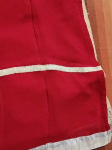 Partywear Women Red Fully Embroidered Suit Set