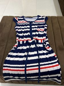 Striped Casual Dress