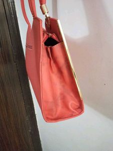 Orange Handbag