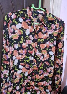 Van Heusen Floral Print Blouse - Size S