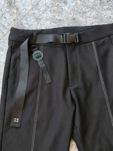 Techwear Pants with Belt