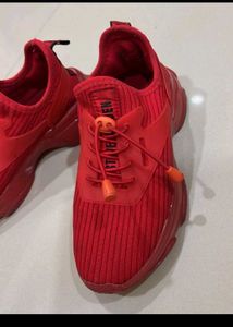 Red Steve Madden Sneakers
