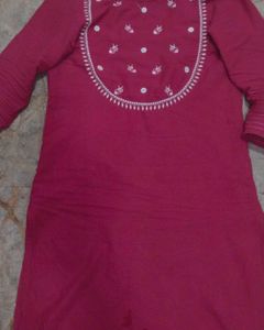 Pink Kurti