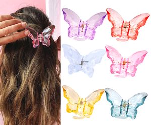 Korean Butterfly Dual-shaded Clutcher/Hairclaw