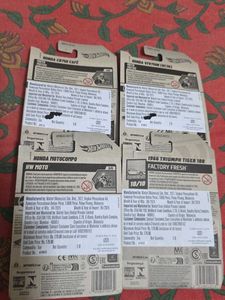 Hot Wheels Motorcycle Combo