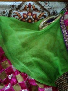 Green Lehenga Choli Set