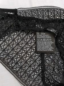 H&amp;M Black Lace Brief - Size 4