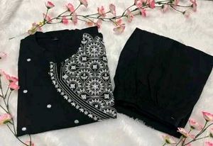 🐦‍⬛ embroidery 2 Pc Set