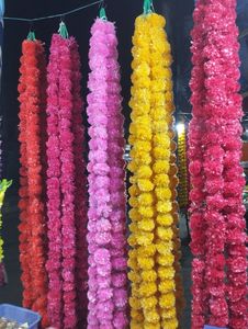 Set Of 2 Artificial Flower Ladi Festive Decoration