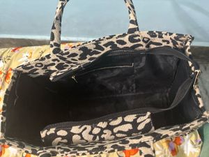 Leopard Print Tote Bag