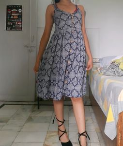 Printed BLUE Sundress
