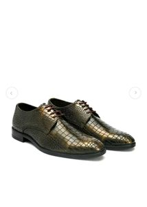 Men&#39;s Formal Shoes Textured Derbys Lace Up Footwea