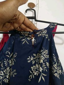 Floral Halter Midi Dress