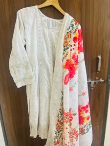 Chikankari Pakistani Suit