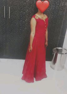 WEDDING PARTY WEAR WOMEN&#39;S GOWN(SIZE:M)